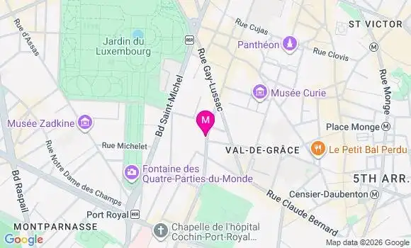 Localisation Fanny Bombard