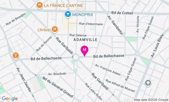 Localisation Jeanne Esteban