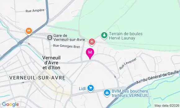 Localisation Laurine Oden