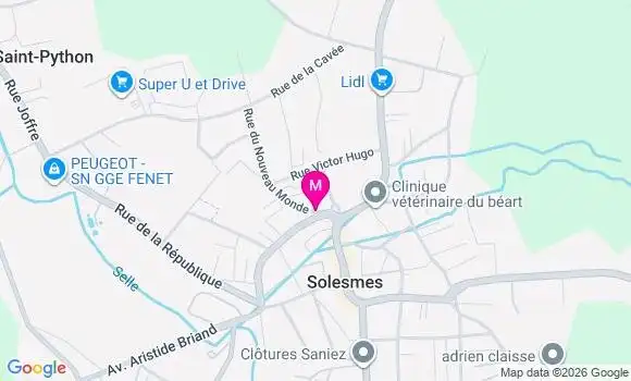 Localisation Clara Allion
