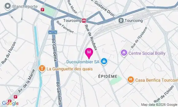 Localisation Camille Niset