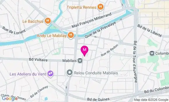Localisation Servane Royant