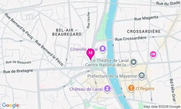Localisation Guillemette Le Bret