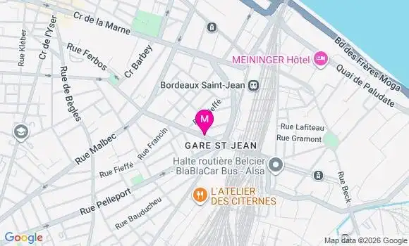 Localisation Mariane Pousset