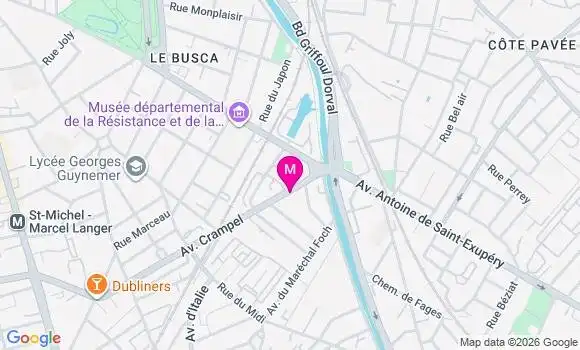 Localisation Laurene Navallon