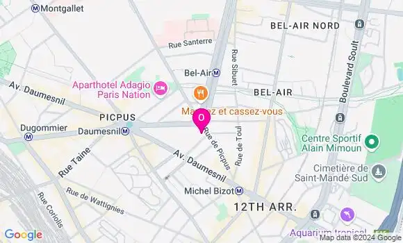 Localisation Annick Decarsin