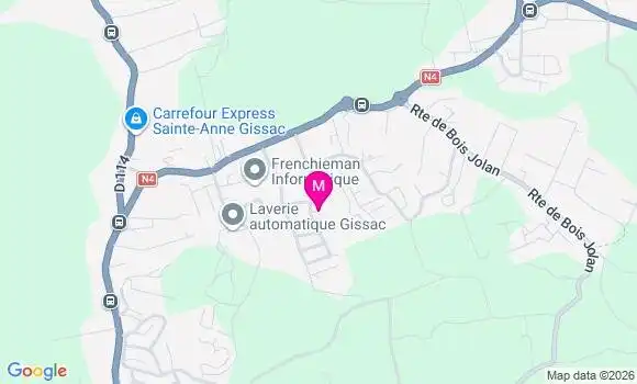 Localisation Anais Saillant