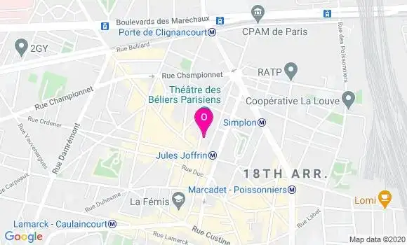 Localisation Eugenie Barssoff