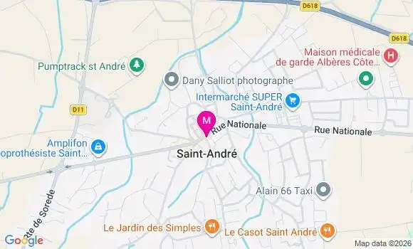 Localisation Mathilde Ricard