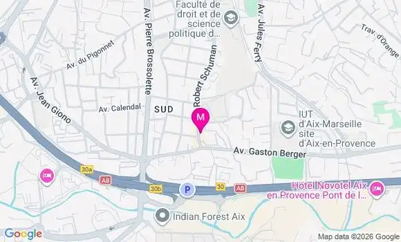 Localisation Juliette Prudhomme