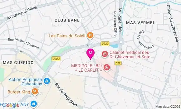 Localisation Manon Raynal