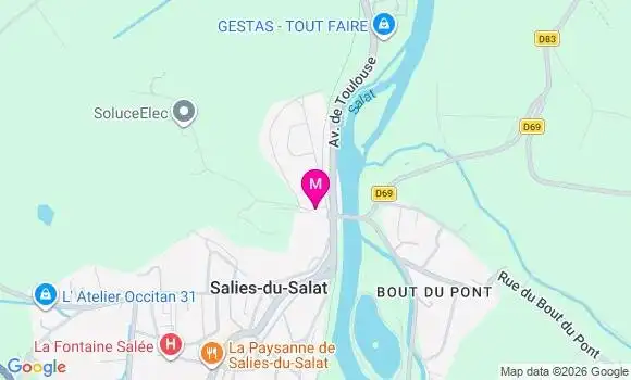 Localisation Perrine Salaneuve