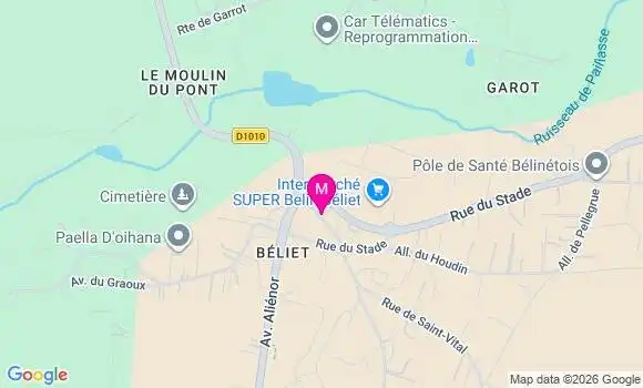 Localisation Albane Riveron
