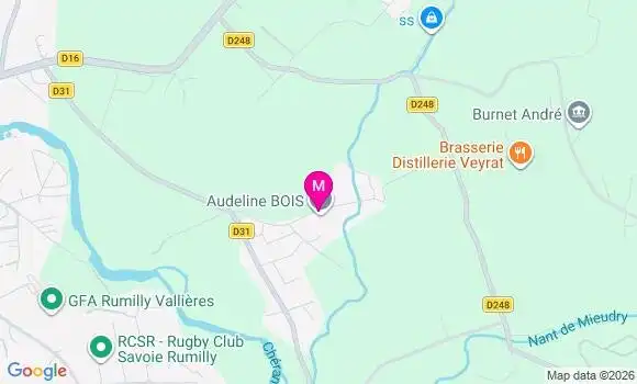 Localisation Audeline Bois