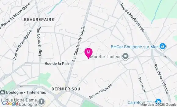 Localisation Eva Bougard