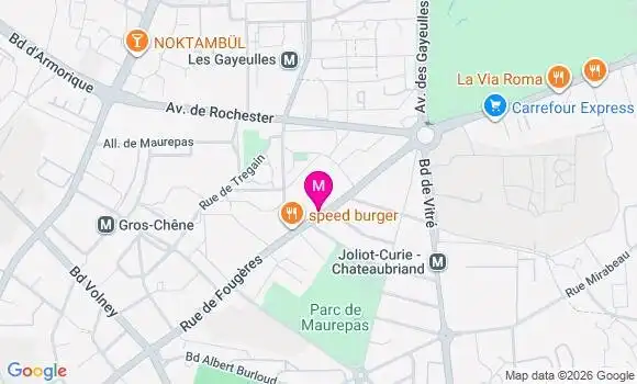 Localisation Laurine Hougay