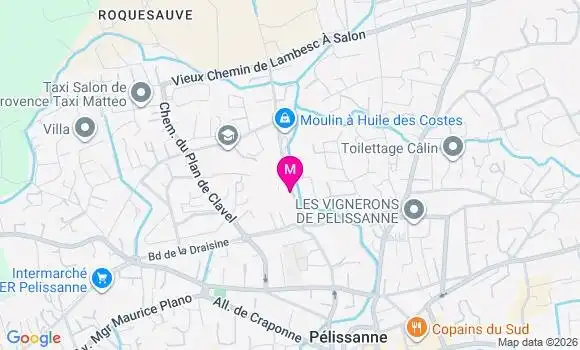 Localisation Camille Surgers