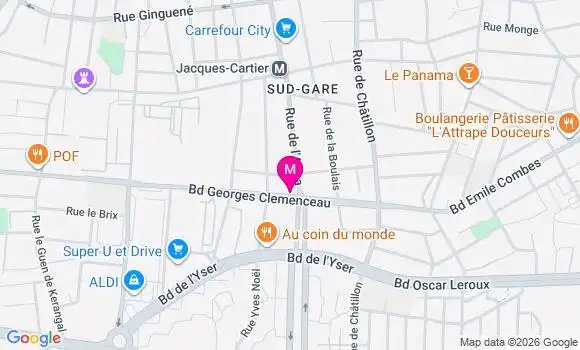 Localisation Charline Landry