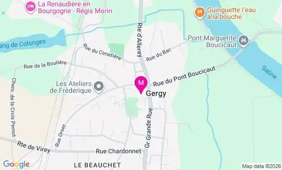 Localisation Mathilde Le Bos