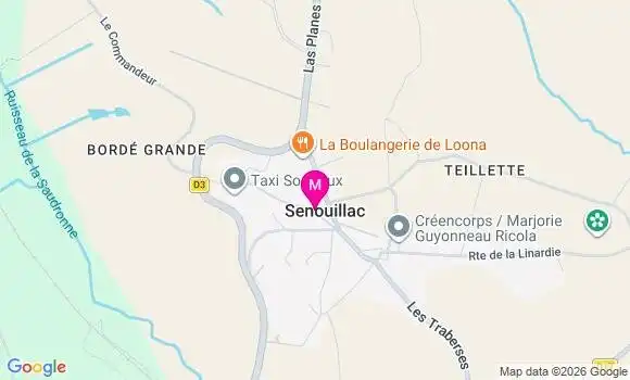 Localisation Louise Boissonnet