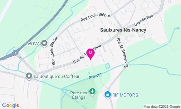 Localisation Louise Augereau
