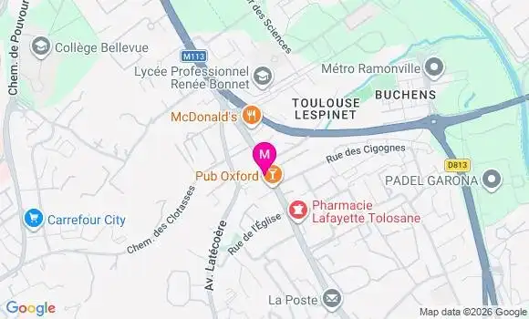 Localisation Amélie Aupert
