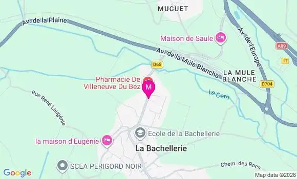 Localisation Isabelle Barreau