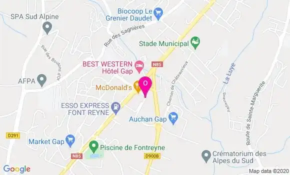 Localisation Adeline Comba