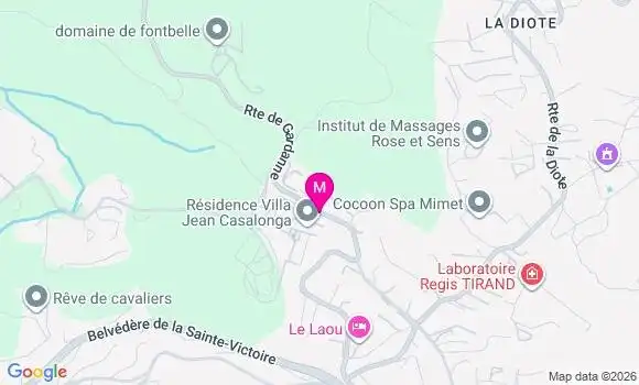 Localisation Sandrine Vella