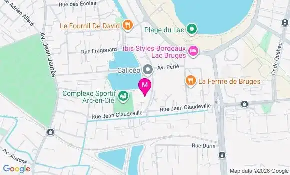 Localisation Laurine Thenard