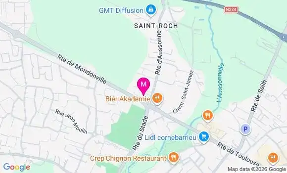 Localisation Adeline Bony