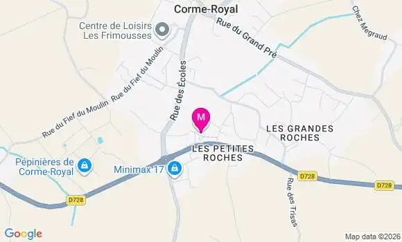 Localisation Marie Hervaud