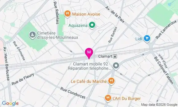 Localisation Camille Doucet