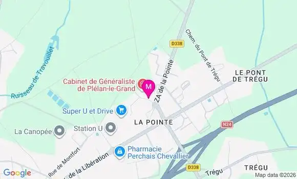 Localisation Camille Legrain
