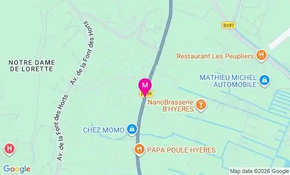 Localisation Lounah Sarron