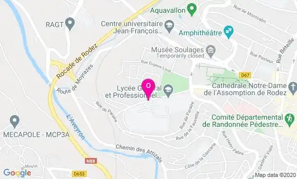 Localisation Audrey Roziere