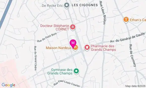 Localisation Juliette Piquet