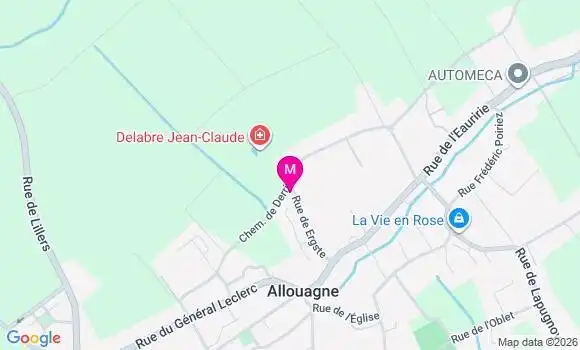 Localisation Elise Pinceel