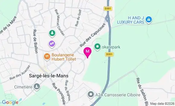 Localisation Aurelie Stein