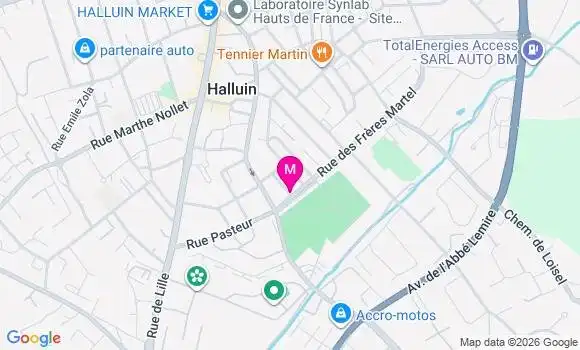 Localisation Charlotte Prangere