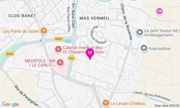 Localisation Vanessa Rivet