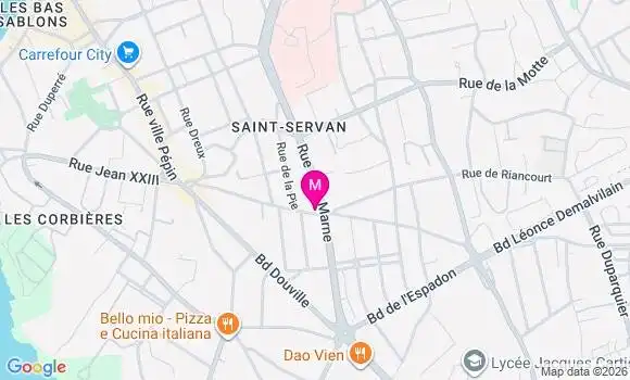 Localisation Aude Frappier