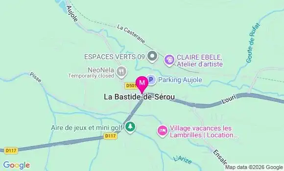 Localisation Severine Lacroix Bousquet