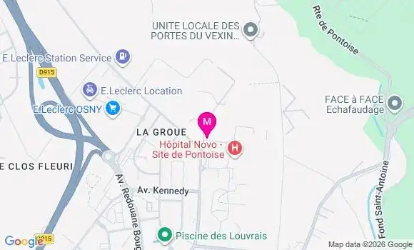 Localisation Laurine Henry