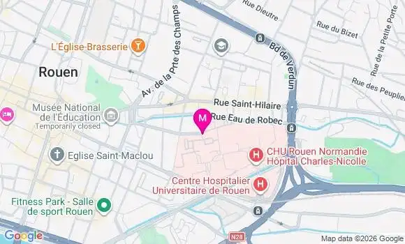 Localisation Aurore Brissard