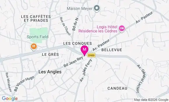 Localisation Amandine Boreux