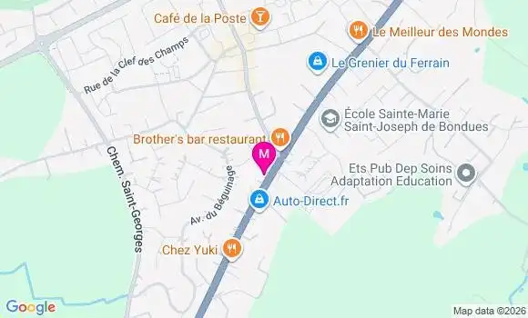 Localisation Laure Marion