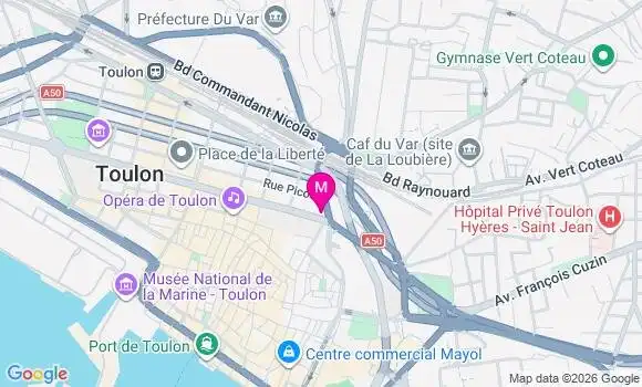 Localisation Clara Huard