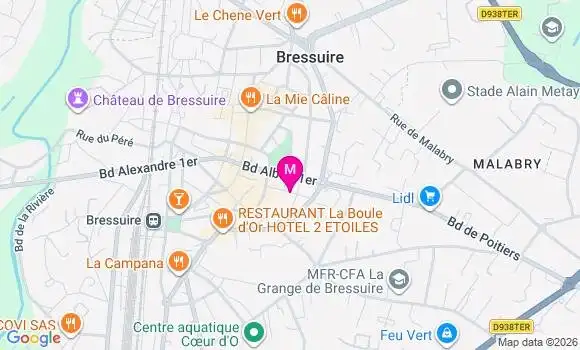 Localisation Claire Gueyraud