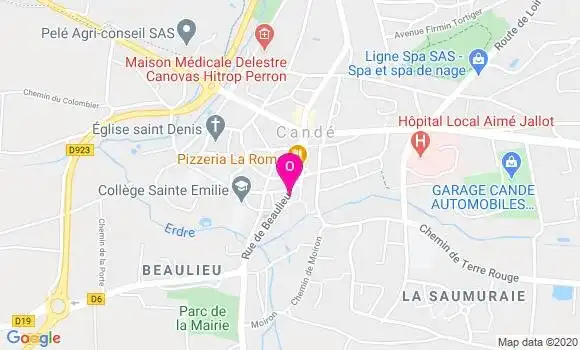 Localisation Mathilde Emeriau